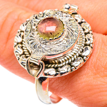 Watermelon Tourmaline Rings handcrafted by Ana Silver Co - RING90532