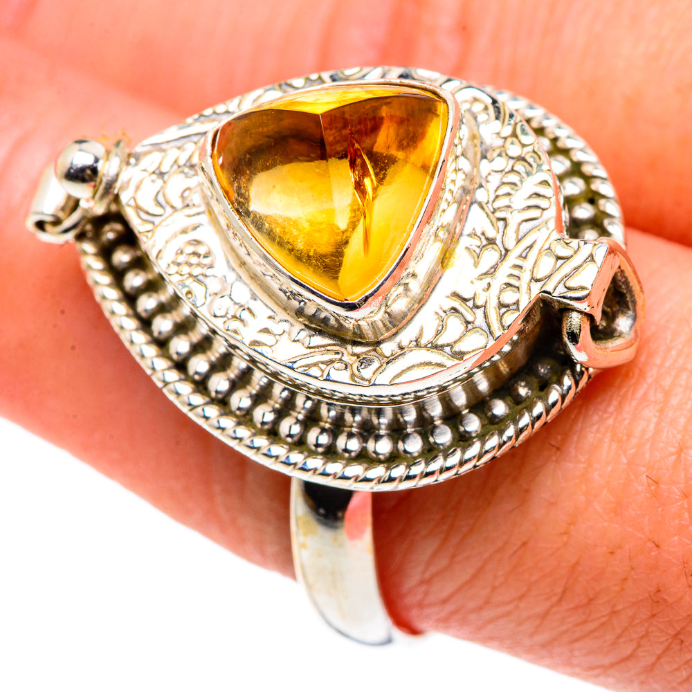 Citrine Rings handcrafted by Ana Silver Co - RING90562