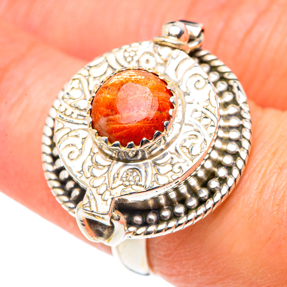 Sunstone Rings handcrafted by Ana Silver Co - RING90563