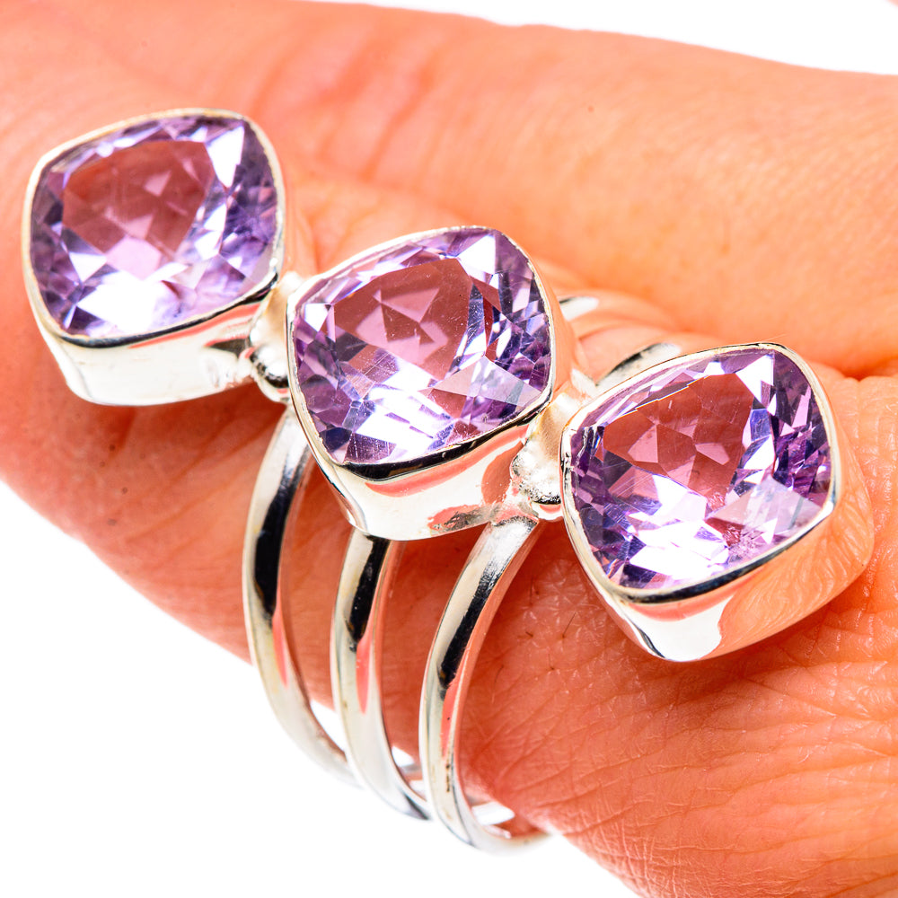 Kunzite Rings handcrafted by Ana Silver Co - RING90570