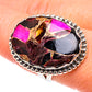 Purple Copper Composite Turquoise Rings handcrafted by Ana Silver Co - RING90583