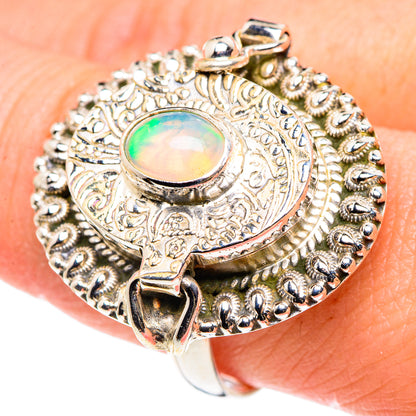 Ethiopian Opal Rings handcrafted by Ana Silver Co - RING90585