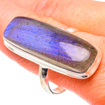 Labradorite Rings handcrafted by Ana Silver Co - RING90587