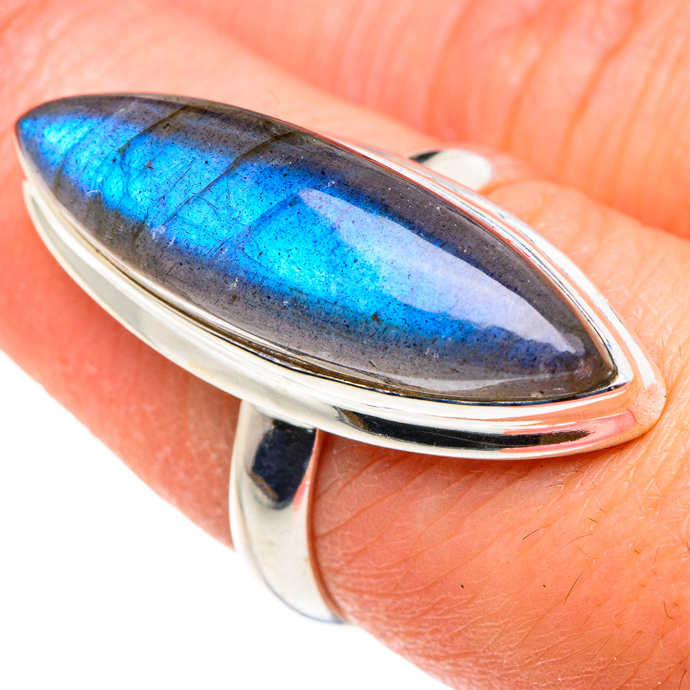 Labradorite Rings handcrafted by Ana Silver Co - RING90594