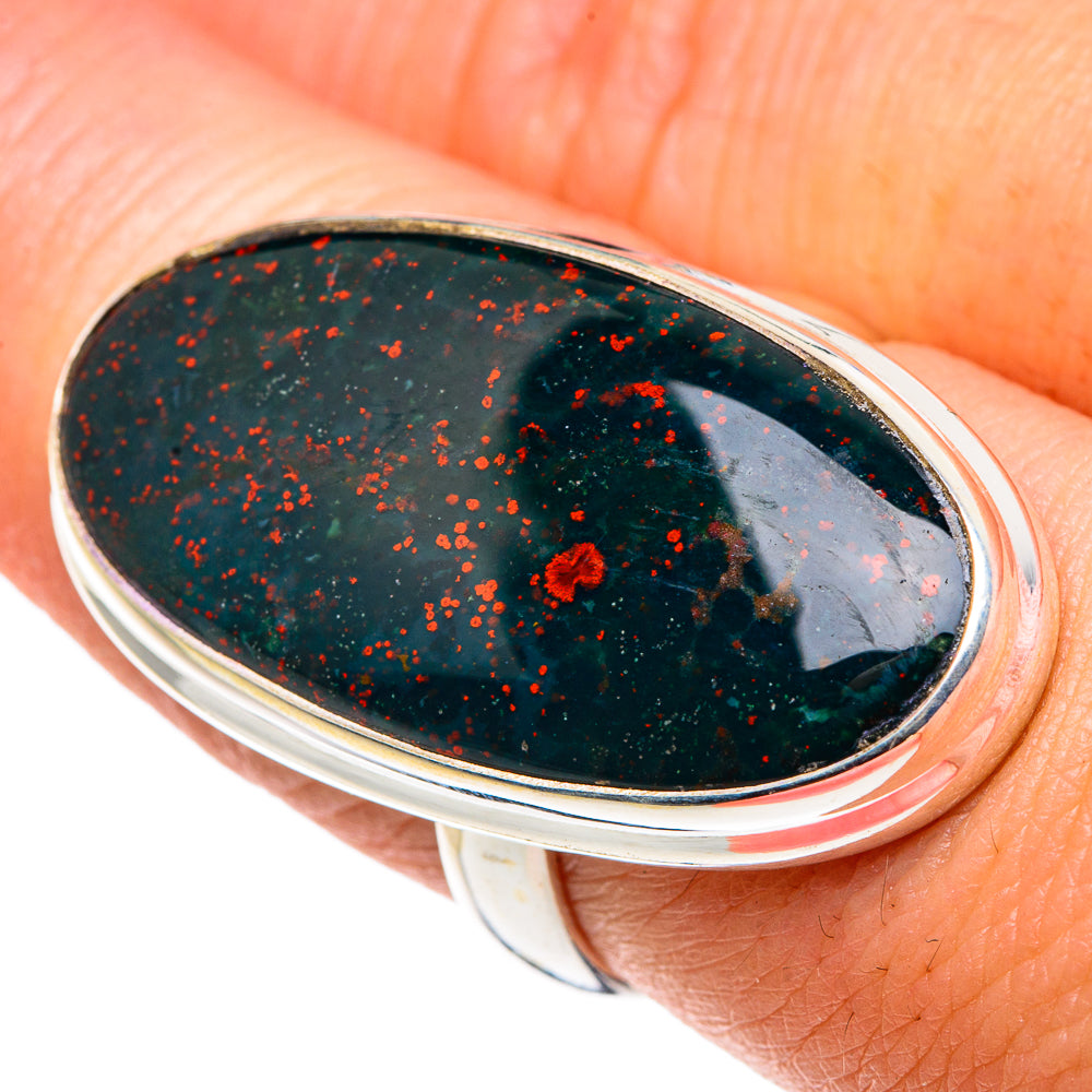 Bloodstone Rings handcrafted by Ana Silver Co - RING90596