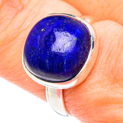 Lapis Lazuli Rings handcrafted by Ana Silver Co - RING90625