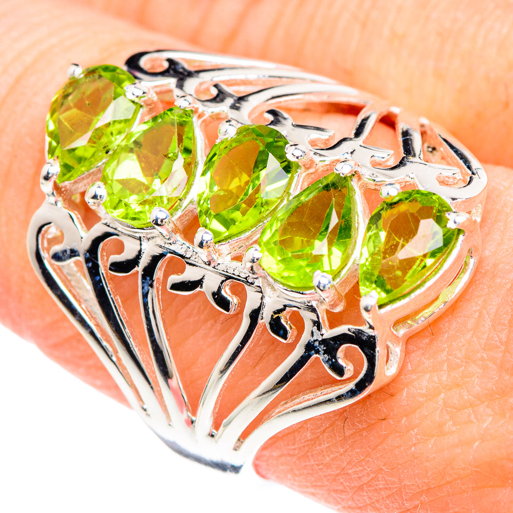 Peridot Rings handcrafted by Ana Silver Co - RING90632