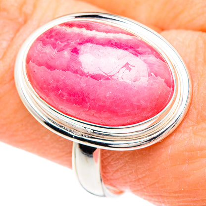 Rhodochrosite Rings handcrafted by Ana Silver Co - RING90640