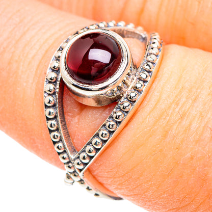 Garnet Rings handcrafted by Ana Silver Co - RING90643