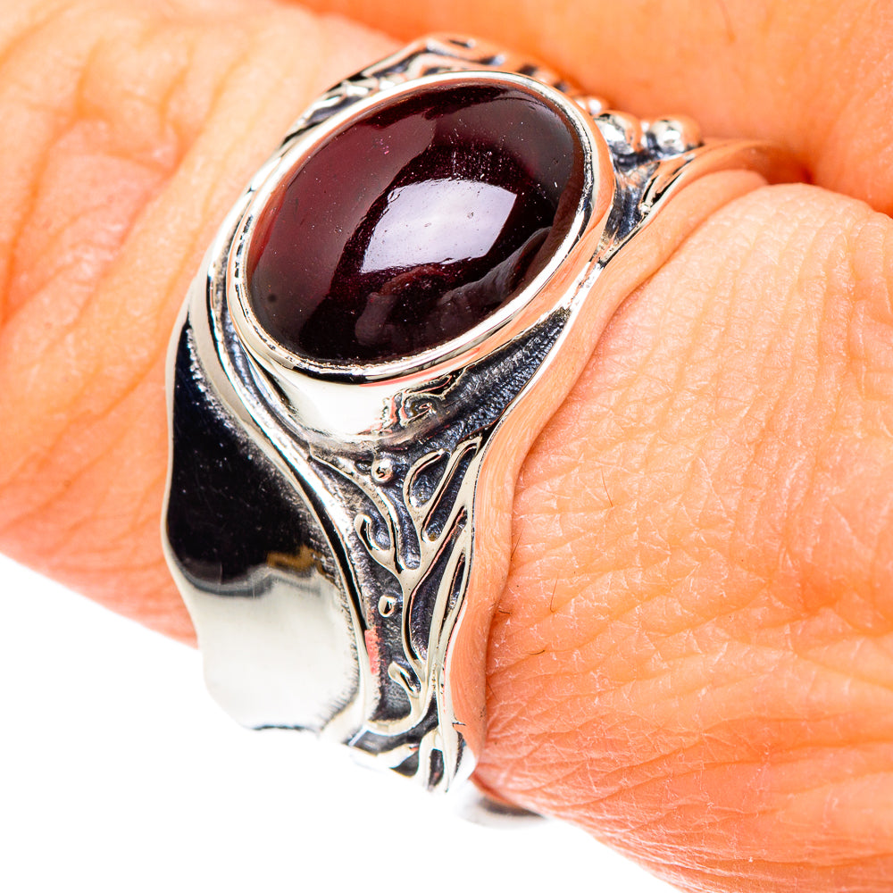 Garnet Rings handcrafted by Ana Silver Co - RING90644