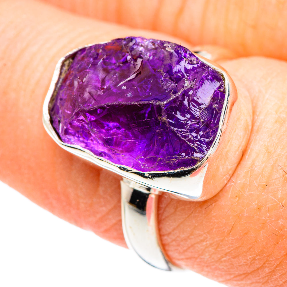 Amethyst Rings handcrafted by Ana Silver Co - RING90645