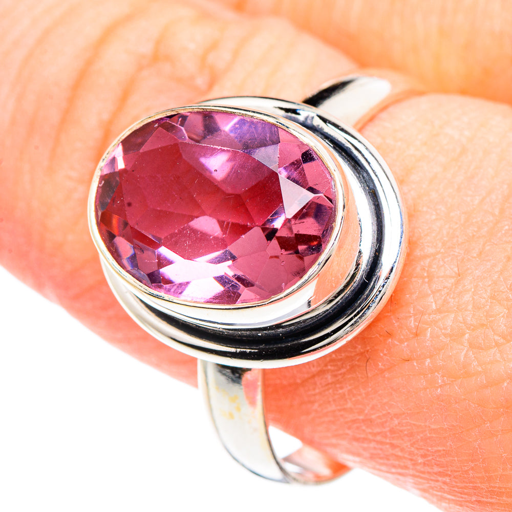 Color Change Alexandrite (Lab.) Rings handcrafted by Ana Silver Co - RING90646