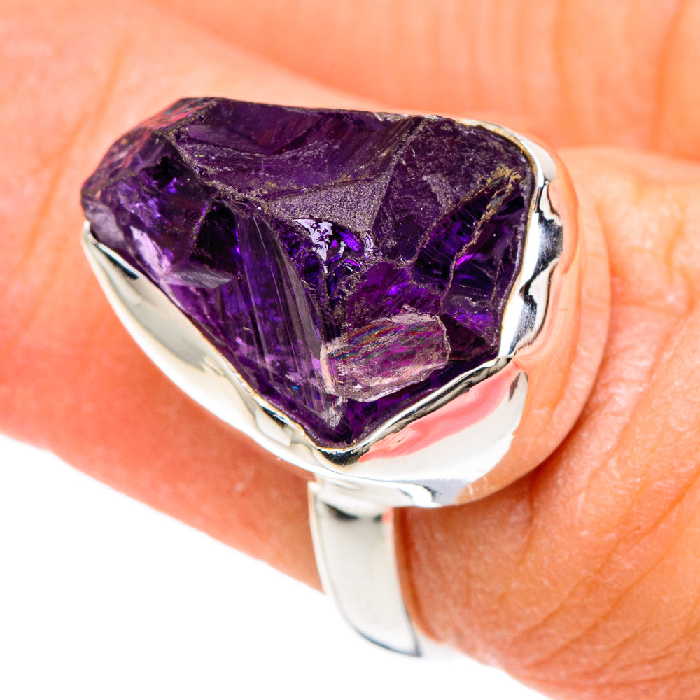 Amethyst Rings handcrafted by Ana Silver Co - RING90647