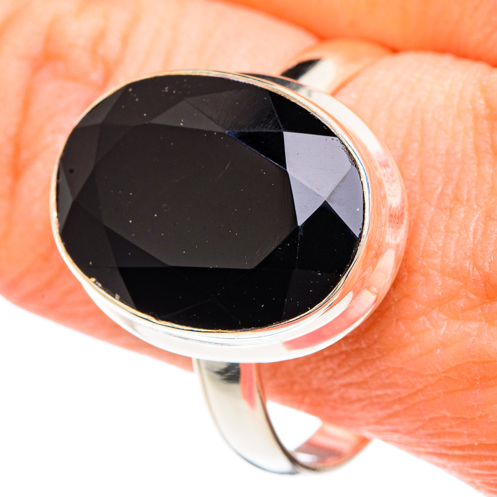 Black Onyx Rings handcrafted by Ana Silver Co - RING90650