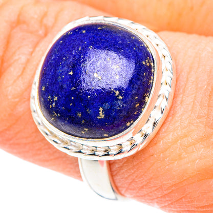 Lapis Lazuli Rings handcrafted by Ana Silver Co - RING90659