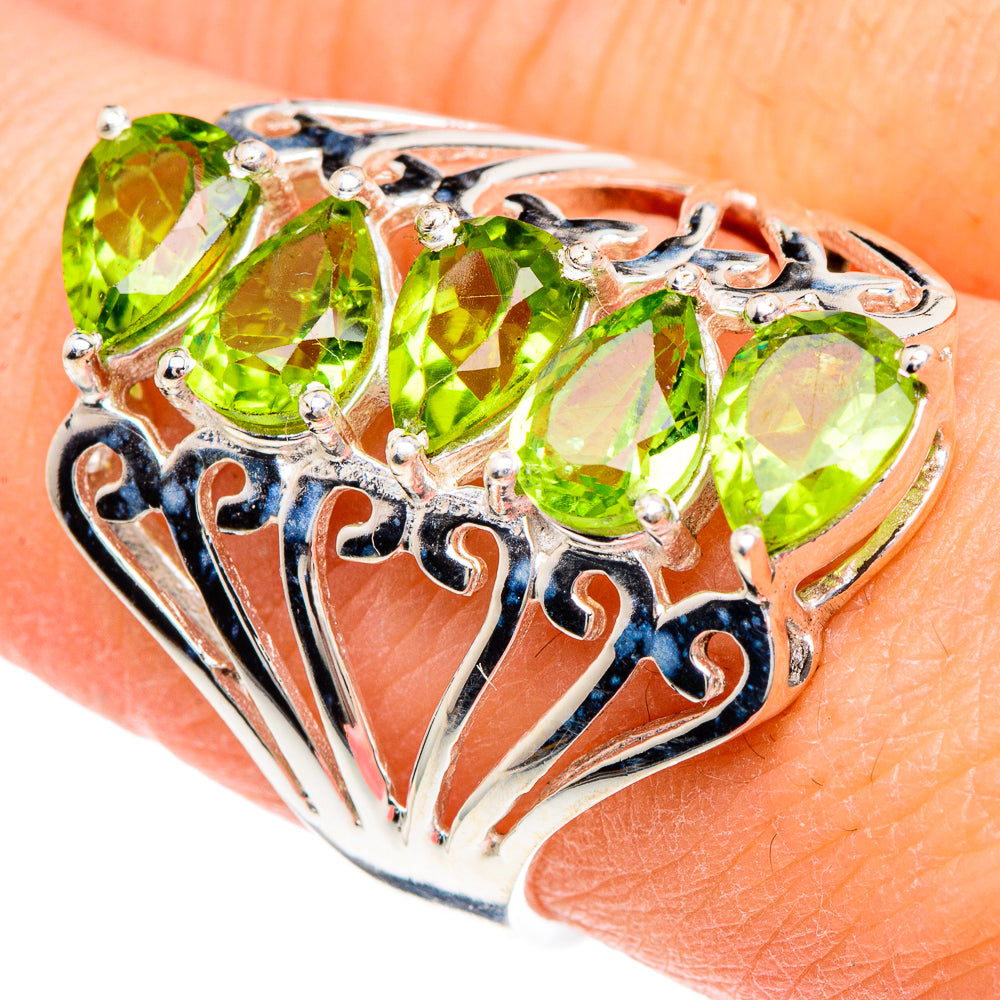 Peridot Rings handcrafted by Ana Silver Co - RING90663