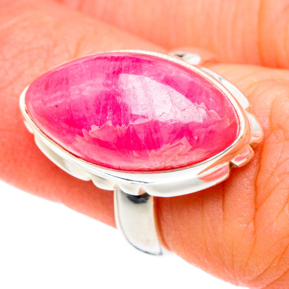 Rhodochrosite Rings handcrafted by Ana Silver Co - RING90676