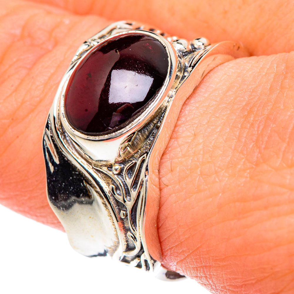 Garnet Rings handcrafted by Ana Silver Co - RING90677
