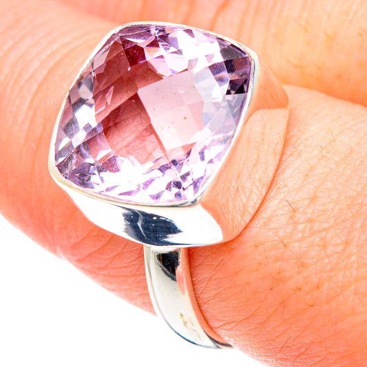 Kunzite Rings handcrafted by Ana Silver Co - RING90680