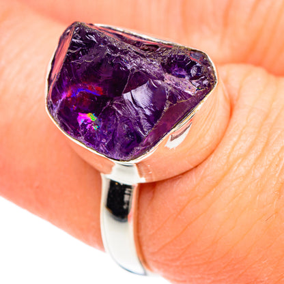 Amethyst Rings handcrafted by Ana Silver Co - RING90682