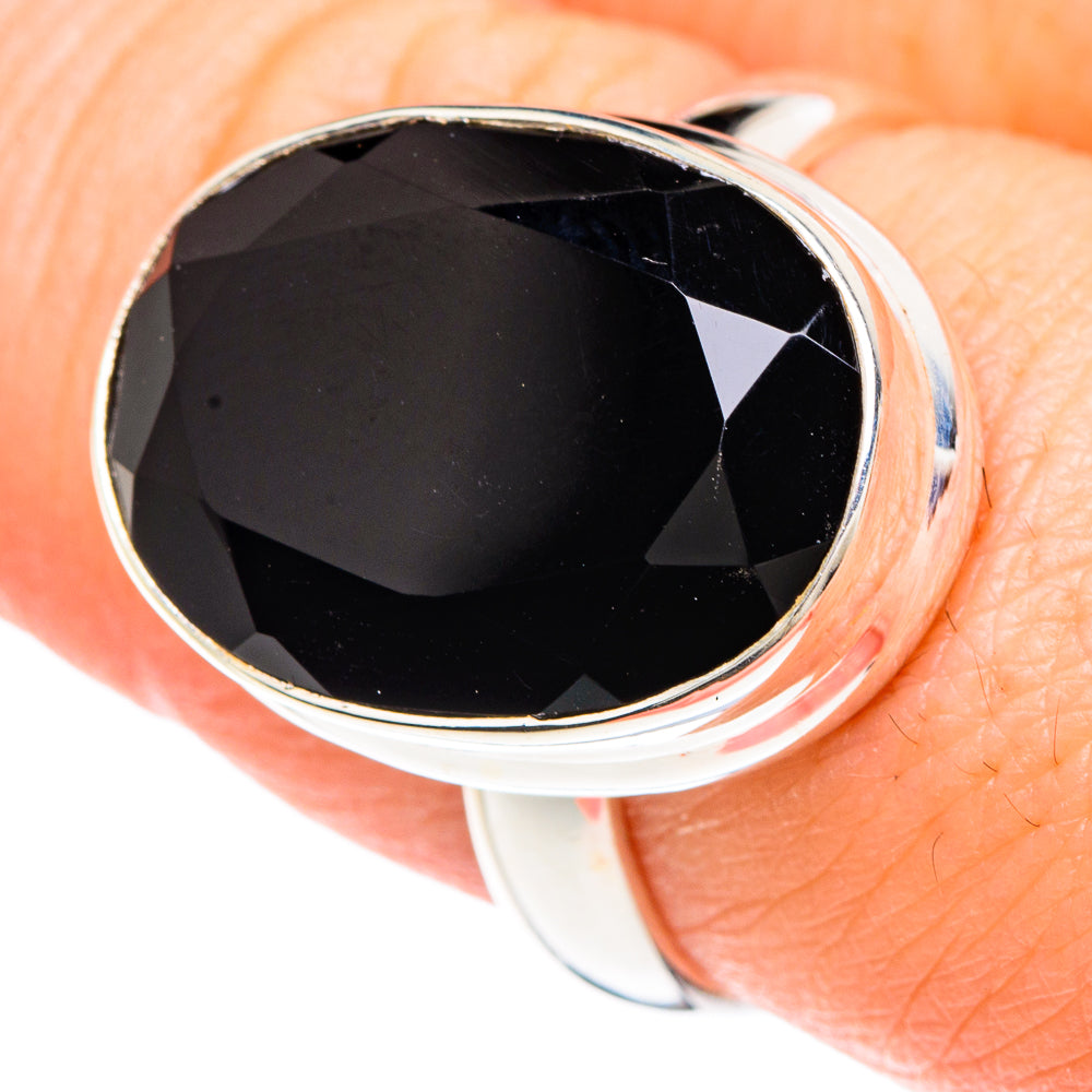 Black Onyx Rings handcrafted by Ana Silver Co - RING90686