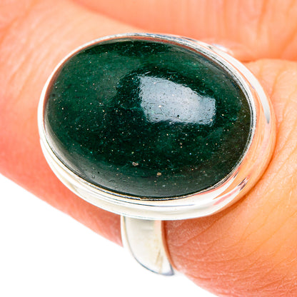 Green Aventurine Rings handcrafted by Ana Silver Co - RING90698