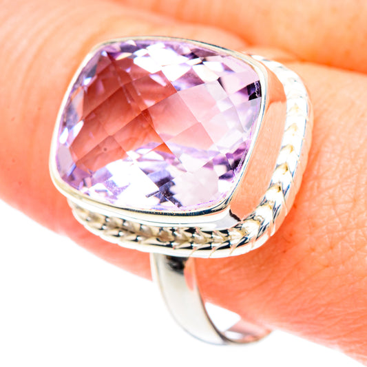 Kunzite Rings handcrafted by Ana Silver Co - RING90712