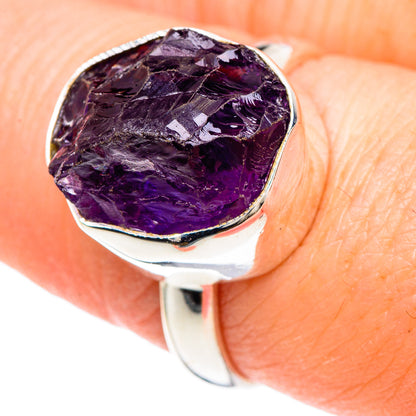 Amethyst Rings handcrafted by Ana Silver Co - RING90713