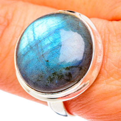 Labradorite Rings handcrafted by Ana Silver Co - RING90724