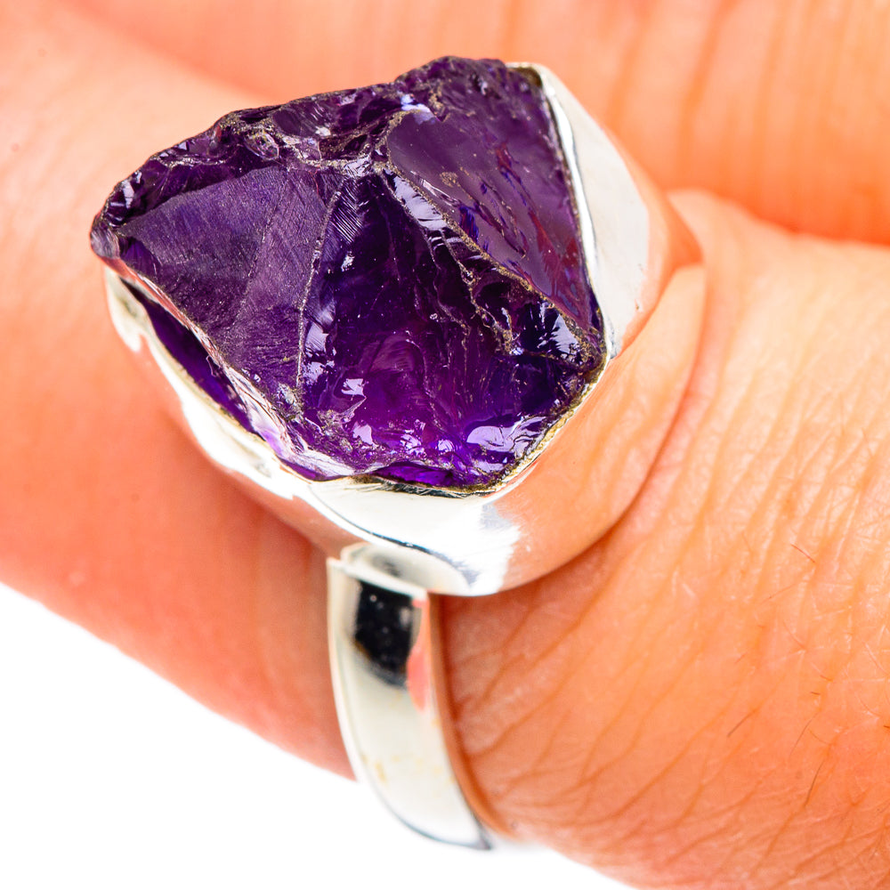 Amethyst Rings handcrafted by Ana Silver Co - RING90739