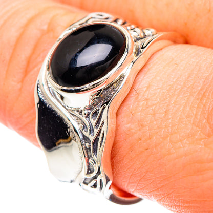 Black Onyx Rings handcrafted by Ana Silver Co - RING90743