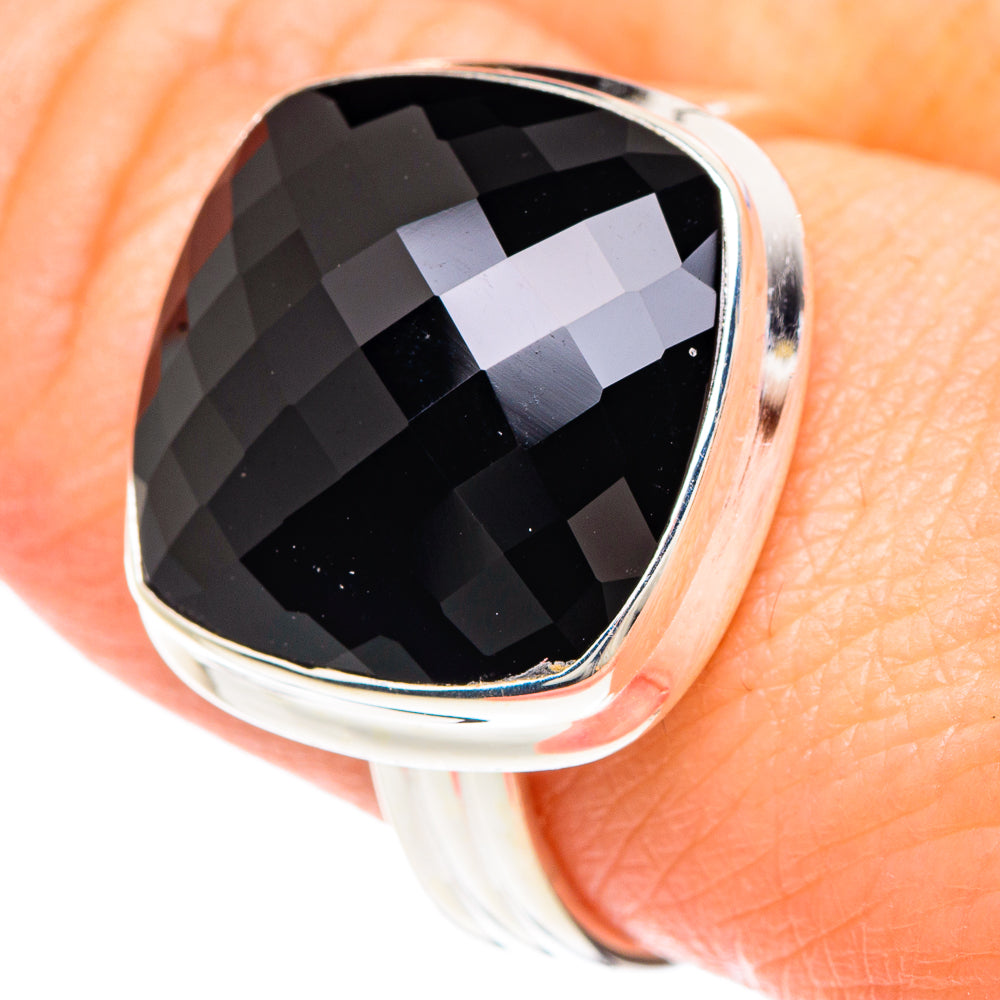 Black Onyx Rings handcrafted by Ana Silver Co - RING90744