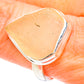 Libyan Desert Glass Rings handcrafted by Ana Silver Co - RING90760