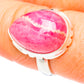 Rhodochrosite Rings handcrafted by Ana Silver Co - RING90764