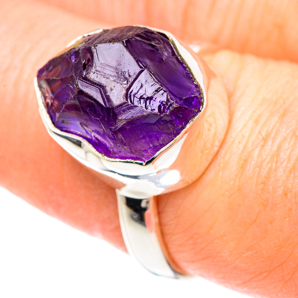 Amethyst Rings handcrafted by Ana Silver Co - RING90767