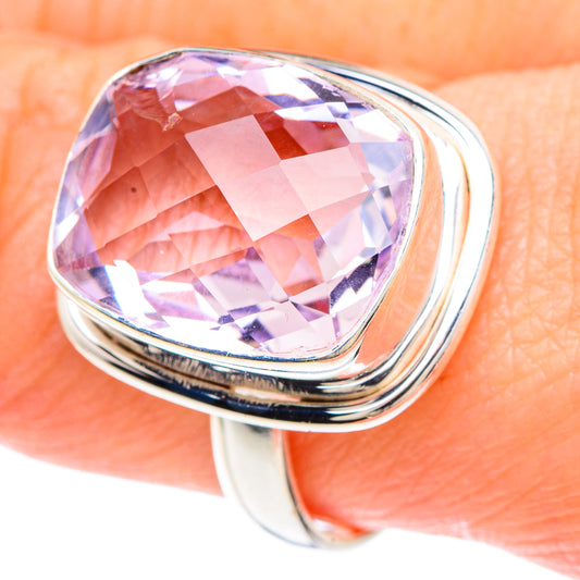 Kunzite Rings handcrafted by Ana Silver Co - RING90768