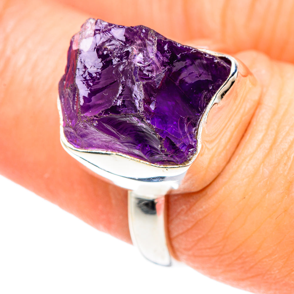 Amethyst Rings handcrafted by Ana Silver Co - RING90770