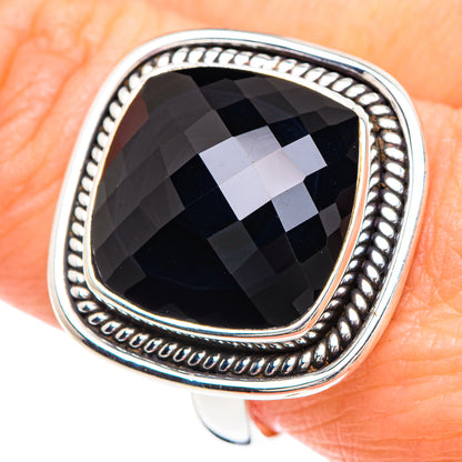 Black Onyx Rings handcrafted by Ana Silver Co - RING90772