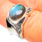 Labradorite Rings handcrafted by Ana Silver Co - RING90780