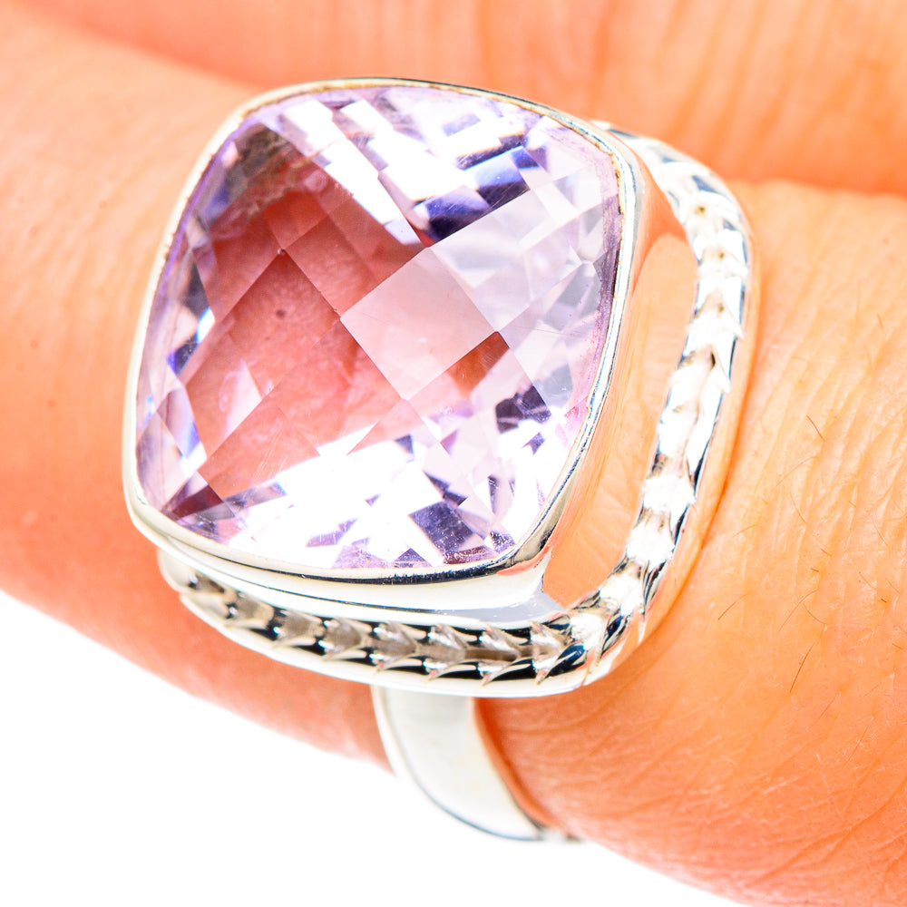 Kunzite Rings handcrafted by Ana Silver Co - RING90795