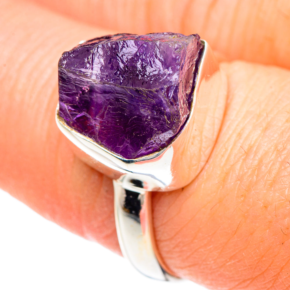 Amethyst Rings handcrafted by Ana Silver Co - RING90796