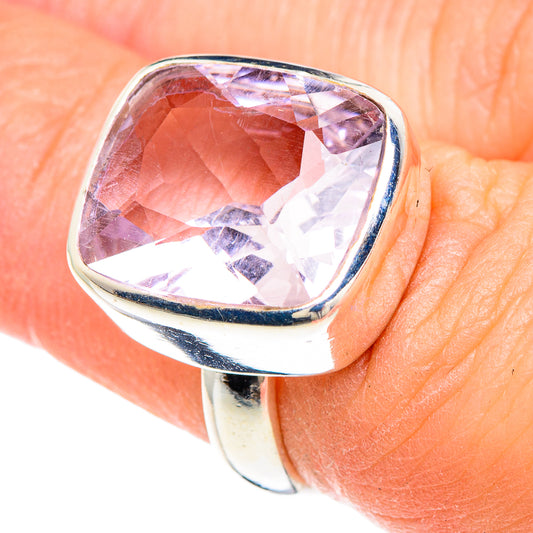 Kunzite Rings handcrafted by Ana Silver Co - RING90797
