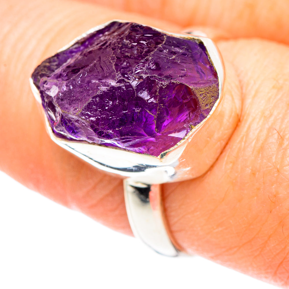 Amethyst Rings handcrafted by Ana Silver Co - RING90798