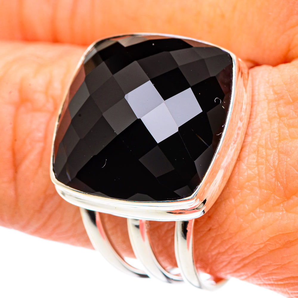 Black Onyx Rings handcrafted by Ana Silver Co - RING90799