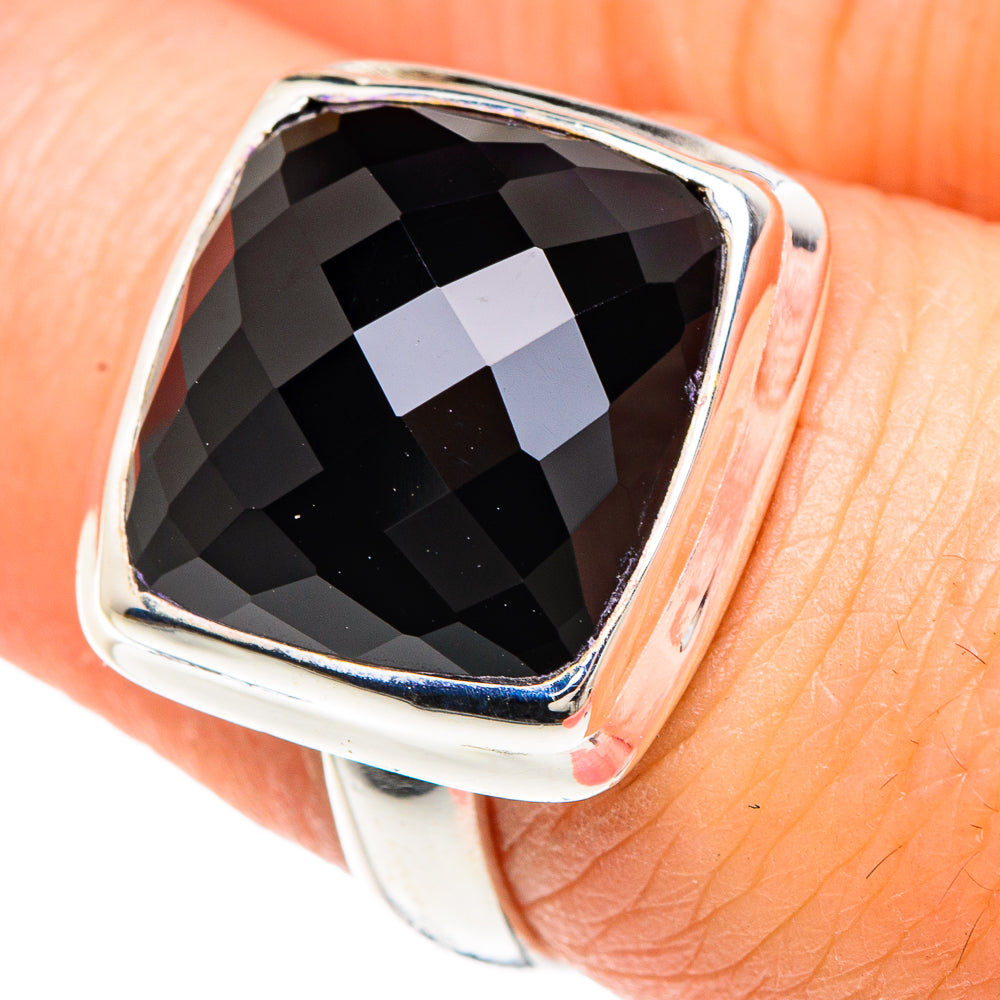 Black Onyx Rings handcrafted by Ana Silver Co - RING90800