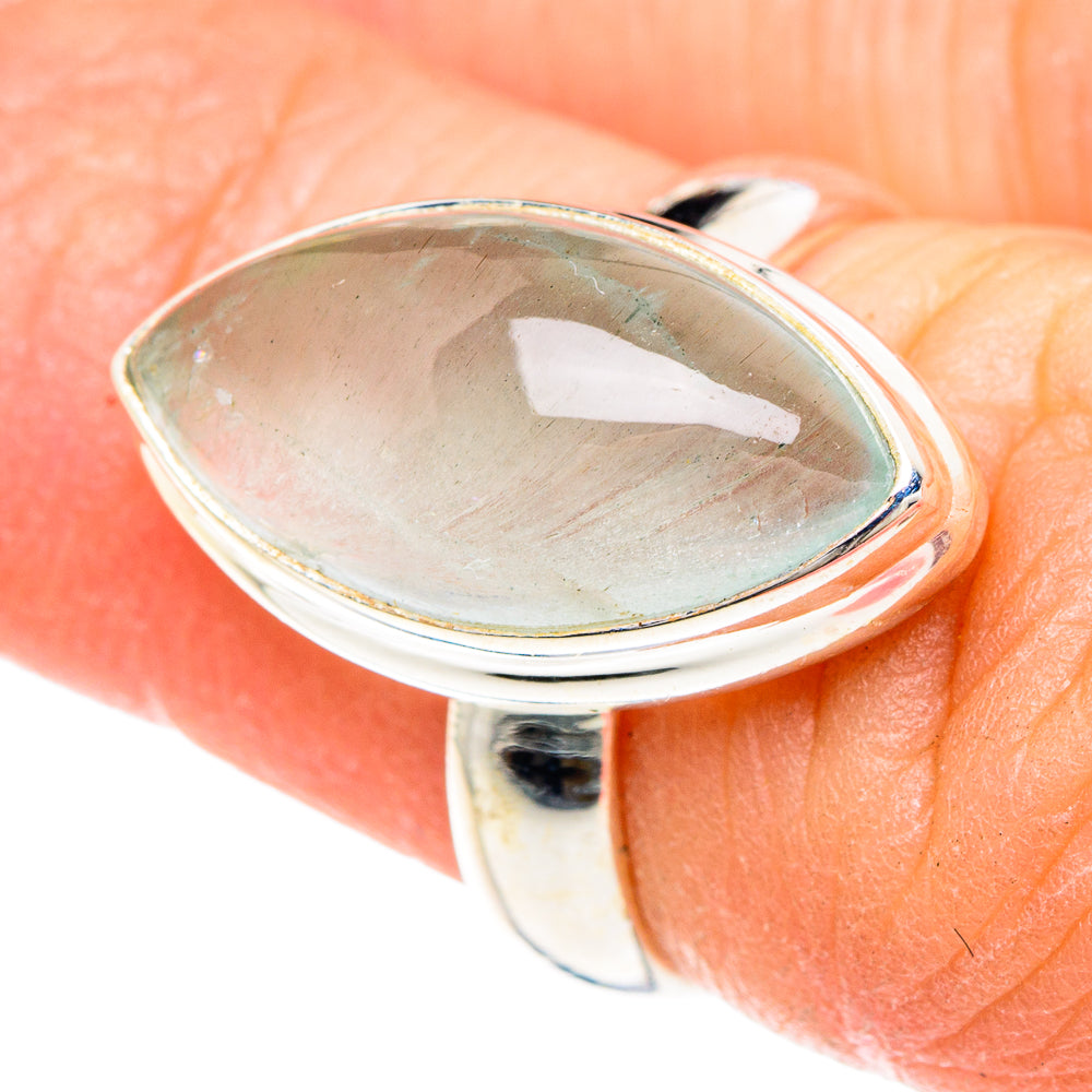Aquamarine Rings handcrafted by Ana Silver Co - RING90811