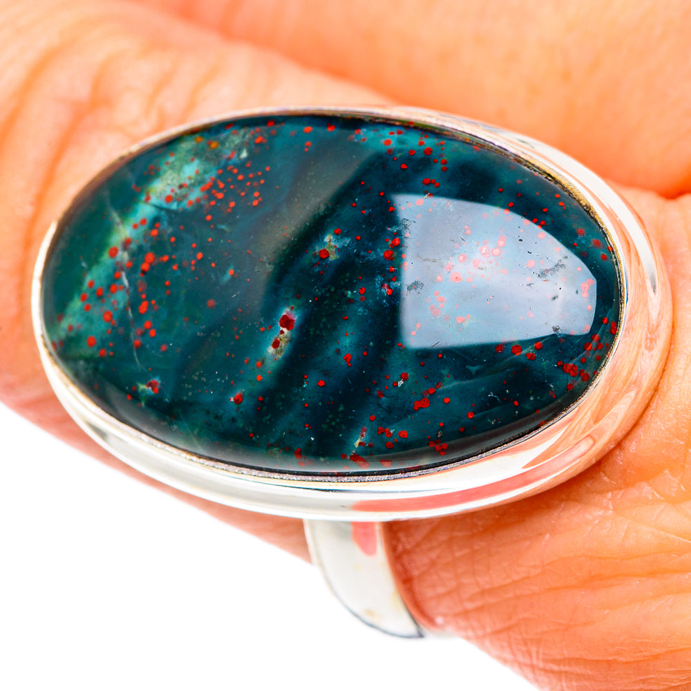 Bloodstone Rings handcrafted by Ana Silver Co - RING90858