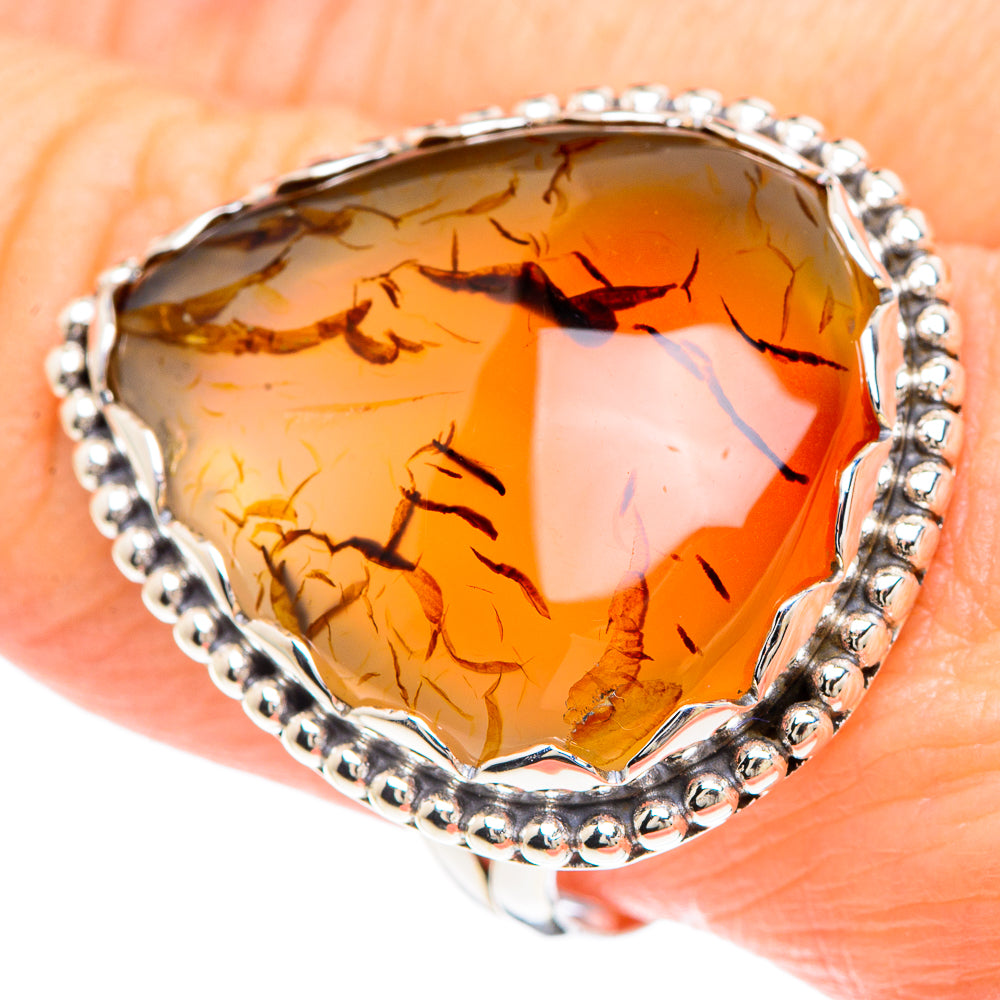 Montana Agate Rings handcrafted by Ana Silver Co - RING90873