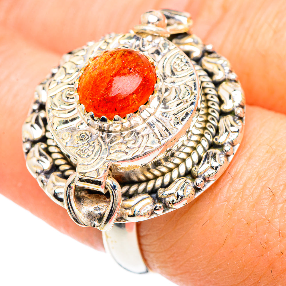 Sunstone Rings handcrafted by Ana Silver Co - RING90874