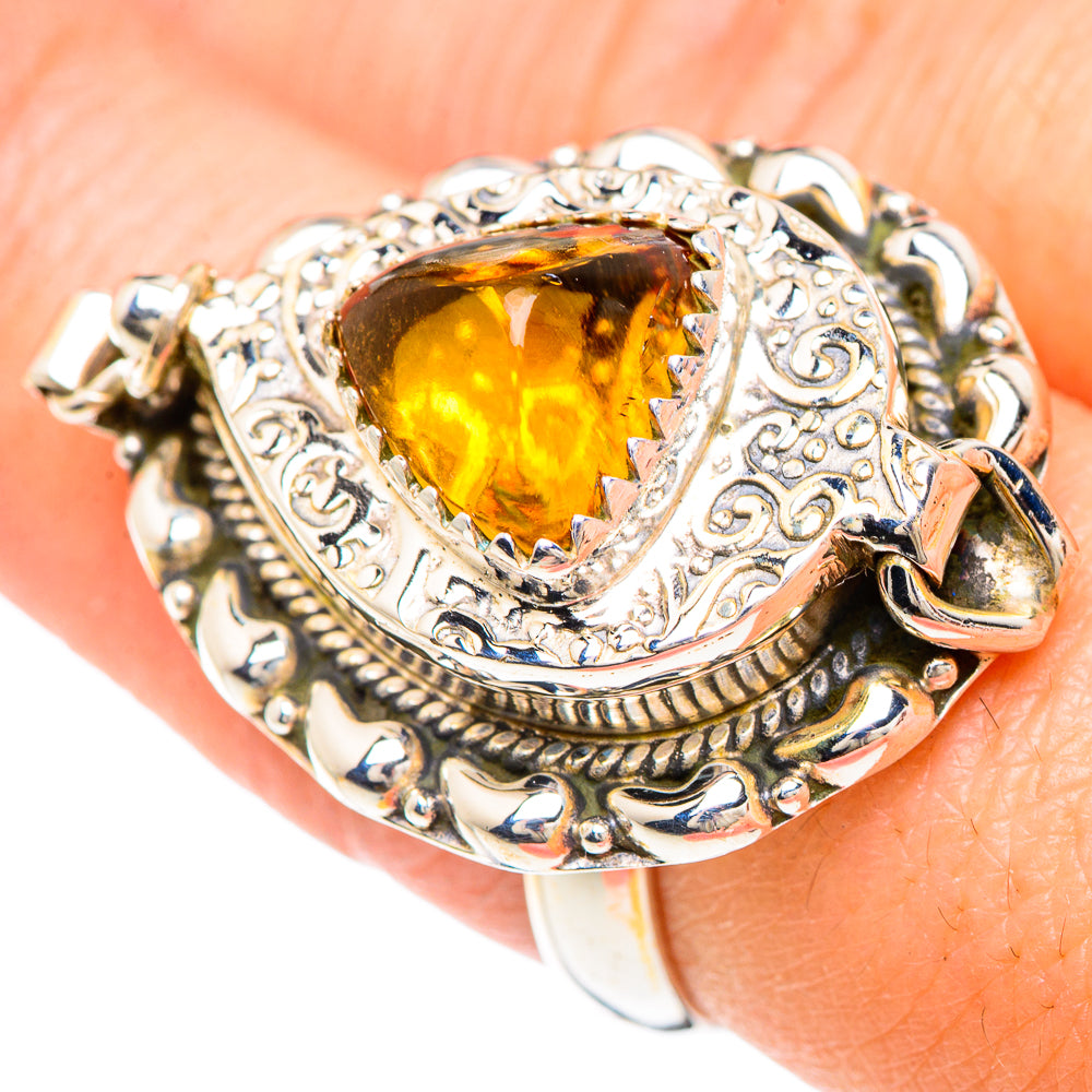 Citrine Rings handcrafted by Ana Silver Co - RING90875